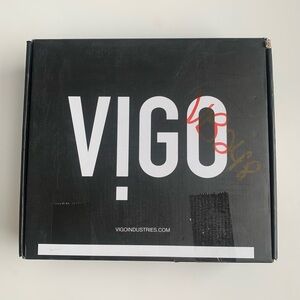 VIGO Lenox Wall Mounted cFiber Bathroom Faucet Open Box VG05006